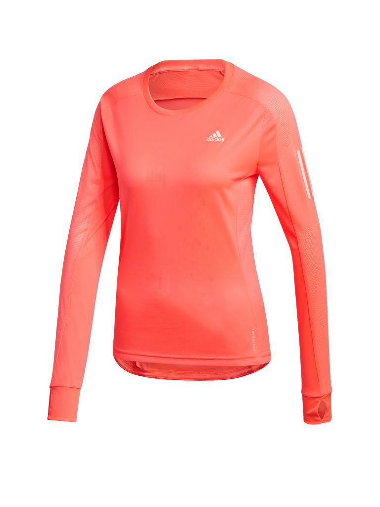 ADIDAS Damen Laufshirt Own the Run pink | XS ADIDAS Damen Laufhoodie Own the Run schwarz | XS